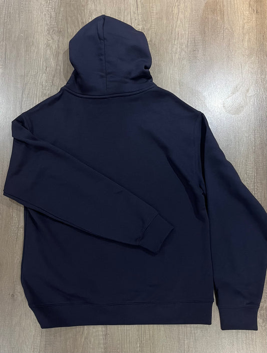 Relaxed Navy Hoodie